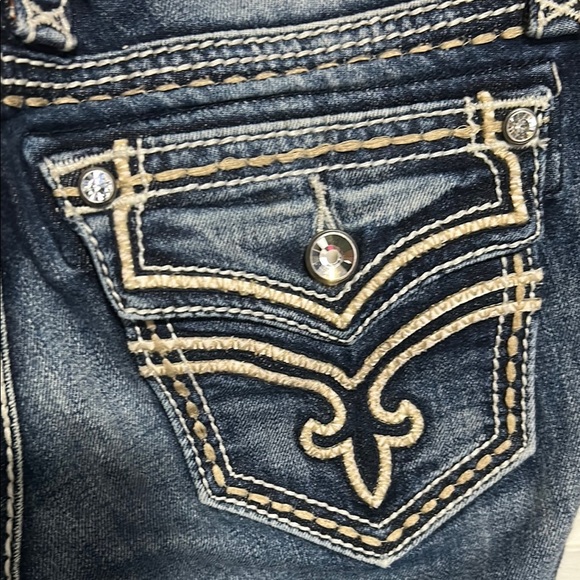 Rock Revival Blue Denim Jeans - Picture 6 of 12